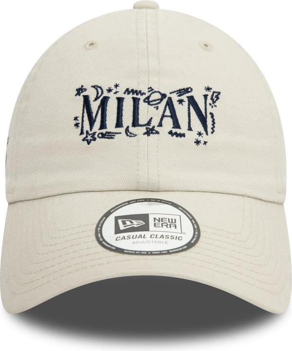 Image du produit New Era 9Twenty Adjustable Cap - SCRIBBLE AC Mailand beige