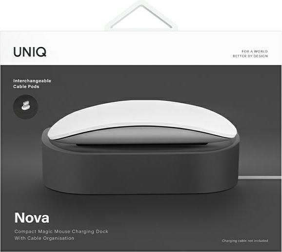 Produktbild Uniq Nova stacja dokująca Magic Mouse ciemnoszary/dark grey (Kabelgebunden)
