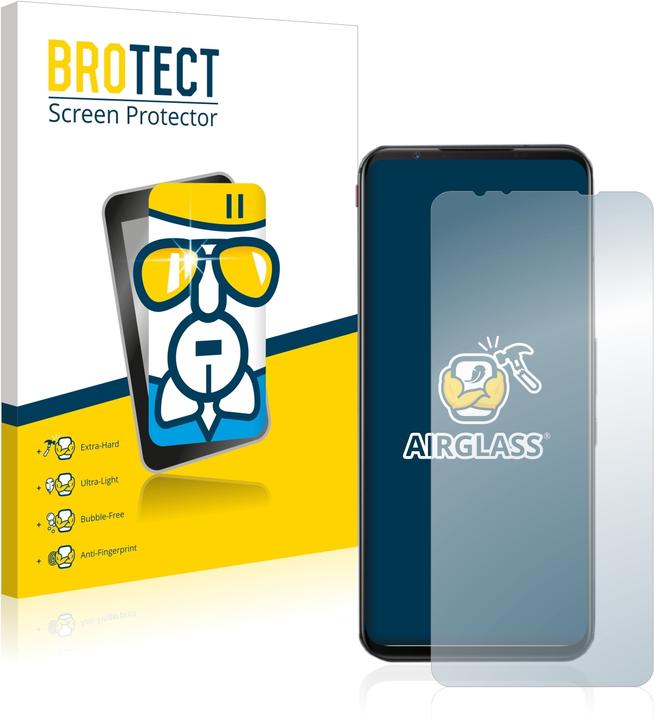 Produktbild BROTECT AirGlass Panzerglasfolie (1 Stück, ZTE Nubia Red Magic 5G)