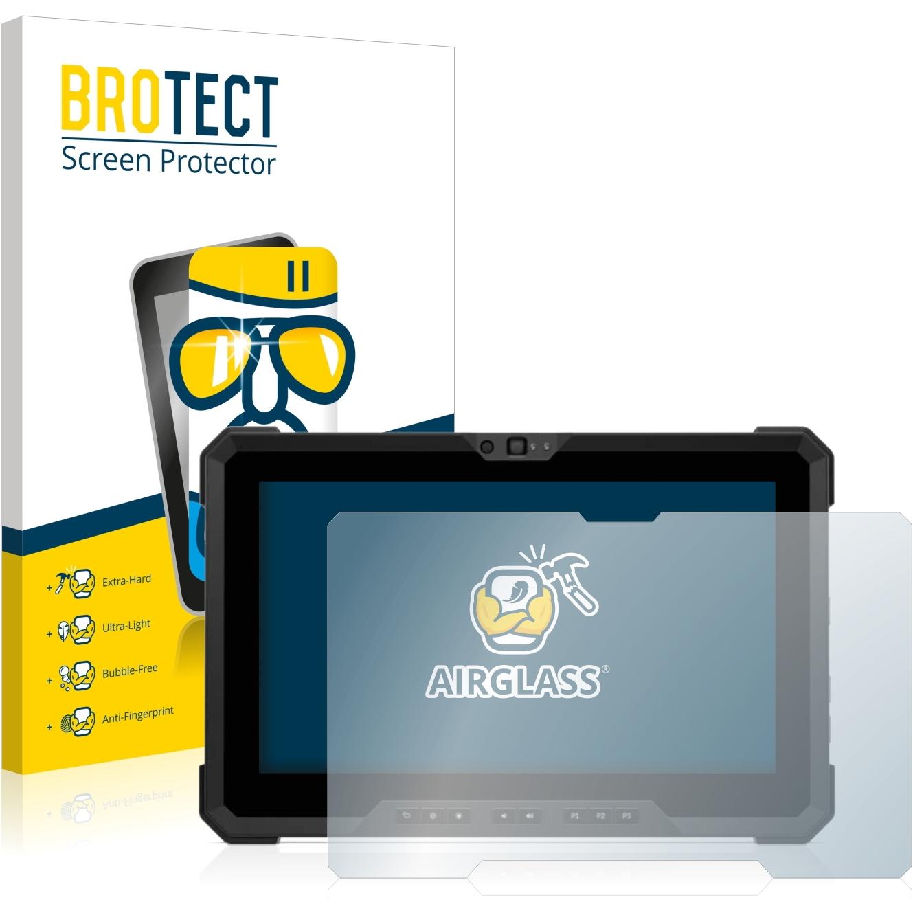 BROTECT AirGlass Panzerglasfolie (1 Stück, Latitude 7220), Tablet Schutzfolie