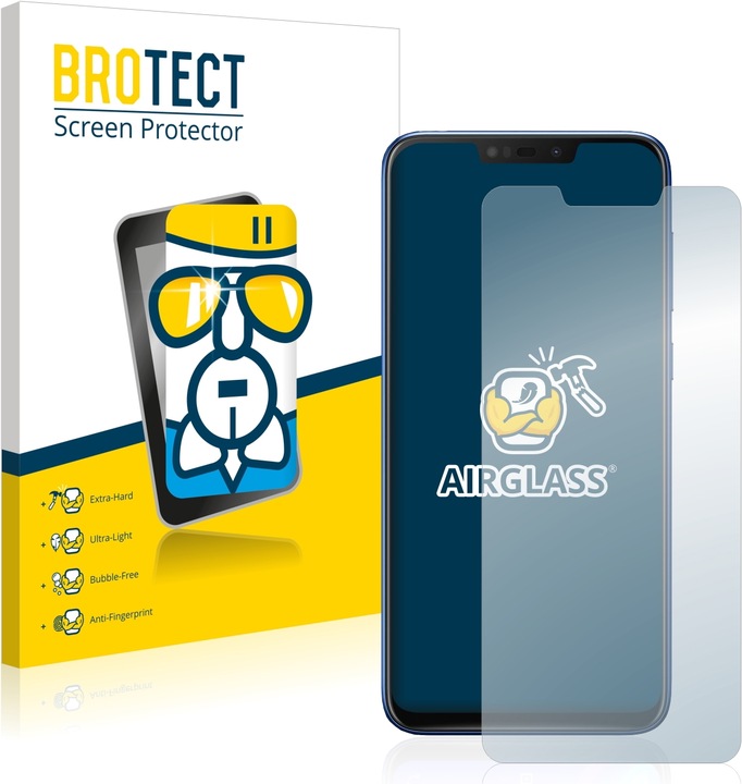 Actual product image BROTECT AirGlass Glass (1 Piece, Asus Zenfone Max (M2))