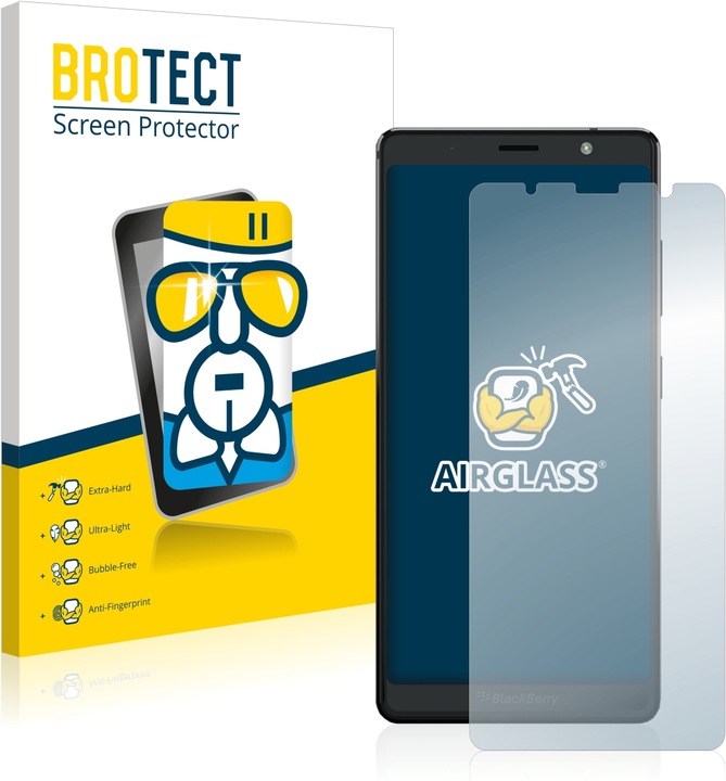 Actual product image BROTECT AirGlass Glass (1 Piece, BlackBerry Evolve)