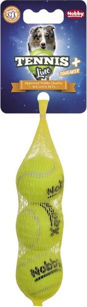 Actual product image Nobby Dog Toy Tennis Ball, Yellow (Retrieval)
