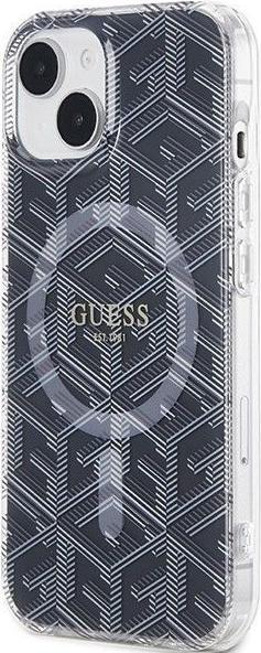 Produktbild Guess GUHMP15SHGCUSTGK iPhone 15 / 14 / 13 6.1" czarny/black hardcase IML GCube MagSafe (Apple iPhone 13, Apple iPhone 14, Apple iPhone 15)