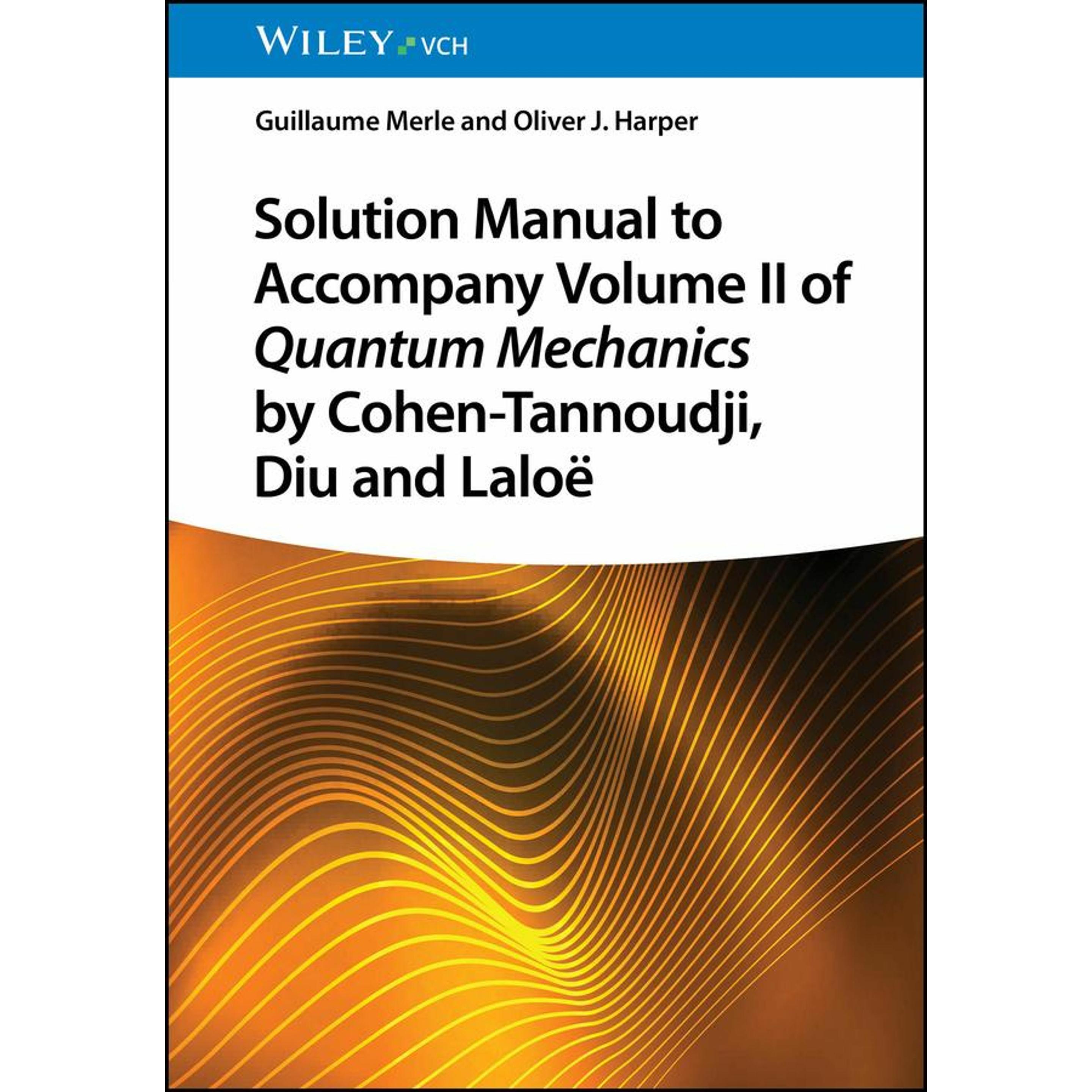 Thumbnail - Merle:Solution Manual to Accompany Volu, Fachbücher von Oliver J. Harper, Guillaume Merle