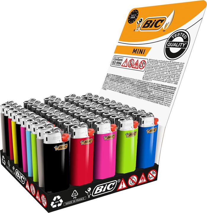 Actual product image Bic Mini lighter