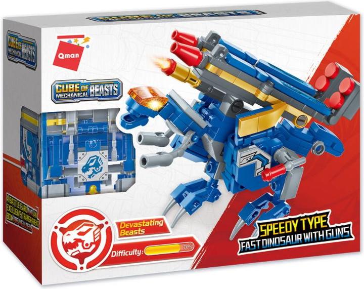 Image du produit Qman Magic Cube Fast Dinosaur with Guns