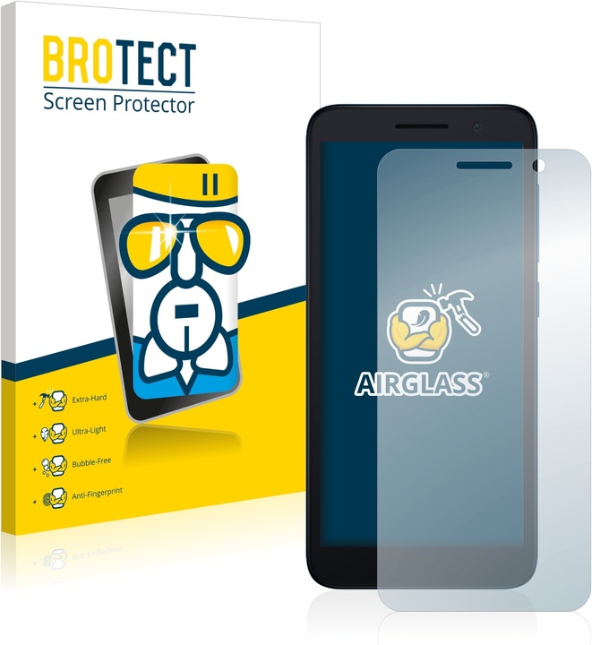 Actual product image BROTECT AirGlass Glass (1 Piece, Alcatel 1 (2021))