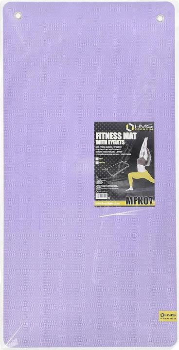 Actual product image HMS Premium MFK07 Purple Club Fitness Mat with Holes (15 mm)