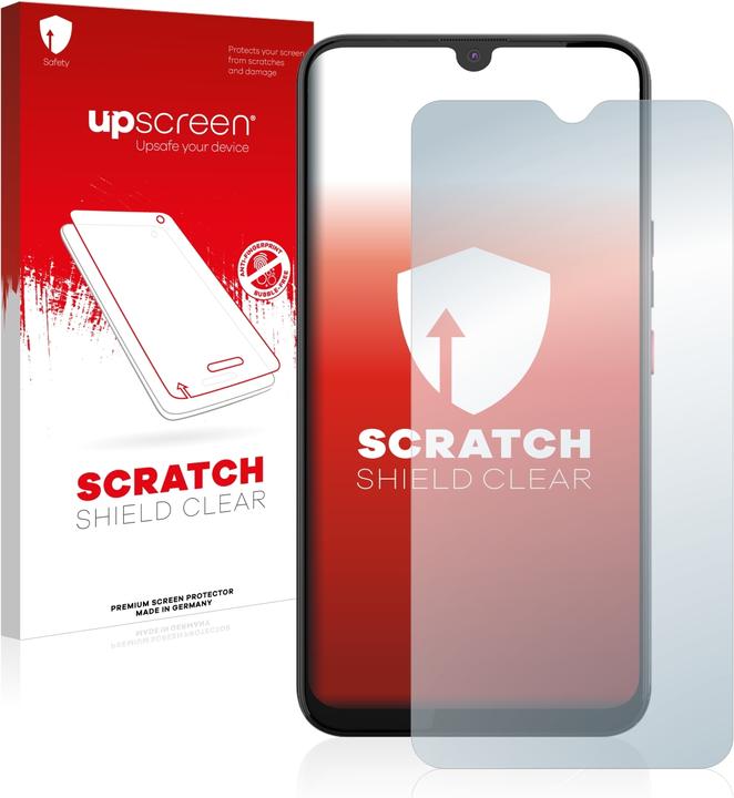 Actual product image upscreen Scratch Shield Protector (1 Piece, Gigaset GS5)