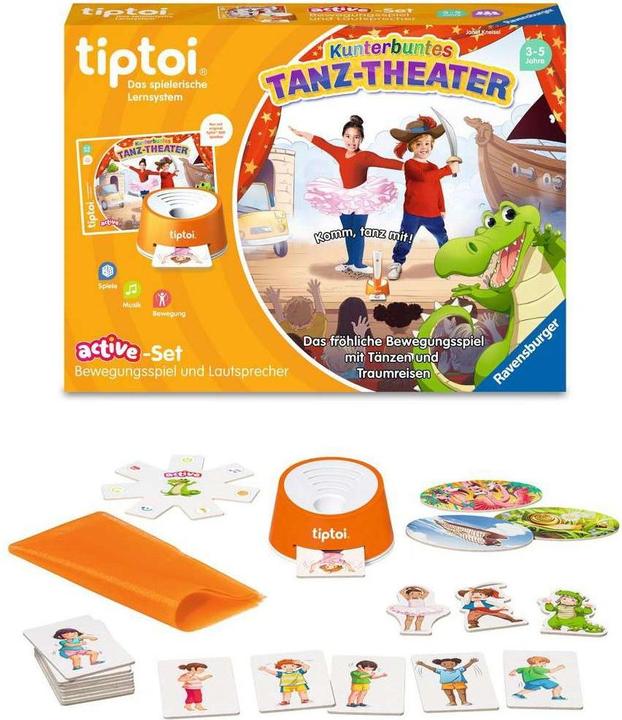 Actual product image tiptoi active set dance theater'22 D (German, 3 - 5 years)