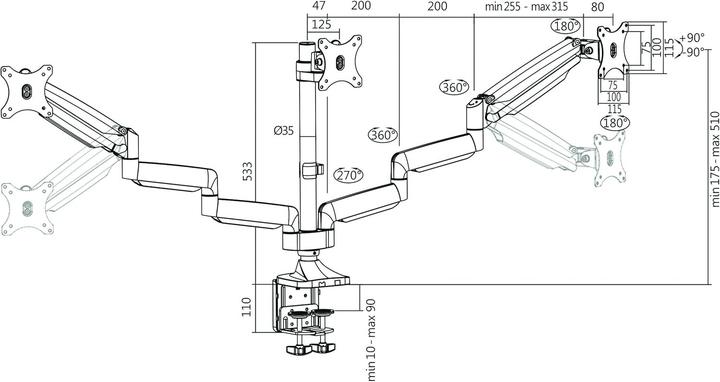 Produktbild LogiLink BP0052 (Tisch, 32", 7 kg)