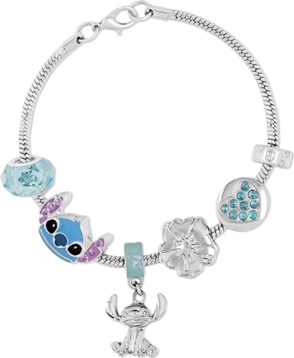 Immagine prodotto Peers Hardy Silver Plated Stitch Charm Bracelet (Acciaio inossidabile)