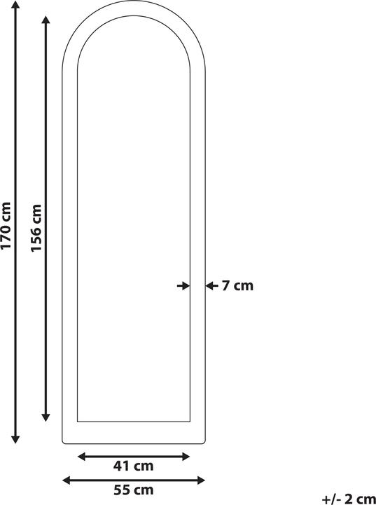 Immagine prodotto Beliani Coigny (55 x 170 cm)