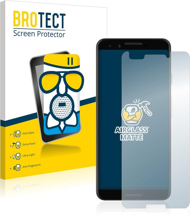 Actual product image BROTECT AirGlass Glass Matte (1 Piece, Google Pixel 3)