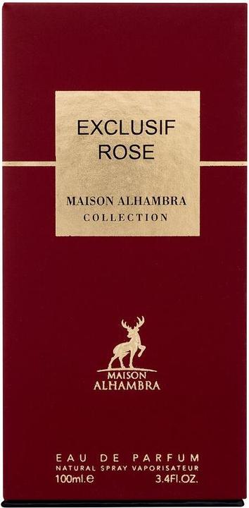 Actual product image Alhambra Exclusif Rose (Eau de parfum, 100 ml)