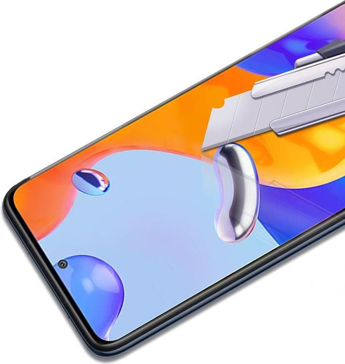 Productafbeelding Mocolo 2,5D Volledig Zelfklevend Glas - Xiaomi Redmi Note 11 Pro / Note 11 Pro Plus Beschermend Glas (1 Stuk, Xiaomi Redmi Note 11 Pro)