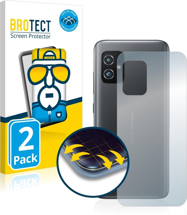 Actual product image Brotect Full-Cover Protector (2 pcs., Asus Zenfone 8)