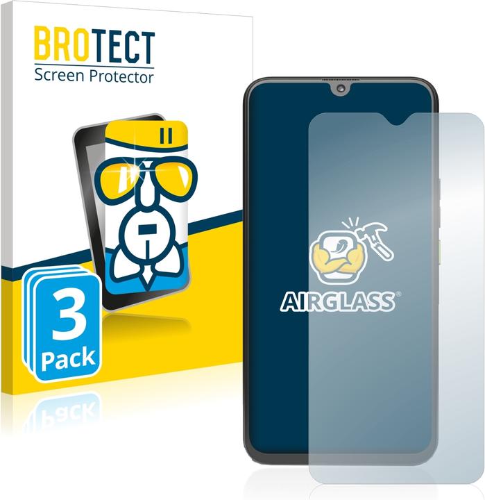 Produktbild BROTECT AirGlass Panzerglasfolie (3 Stück, Rephone Rephone)