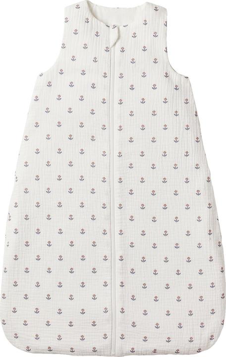 Vertbaudet Baby Sommerschlafsack INDIEN BLUME, Oeko-Tex (68 cm, 1.0 TOG, Été)