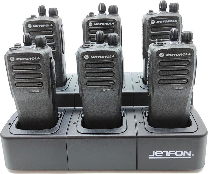 Actual product image Jetfon Multi M1400 Multi Charger for Motorola DP1400