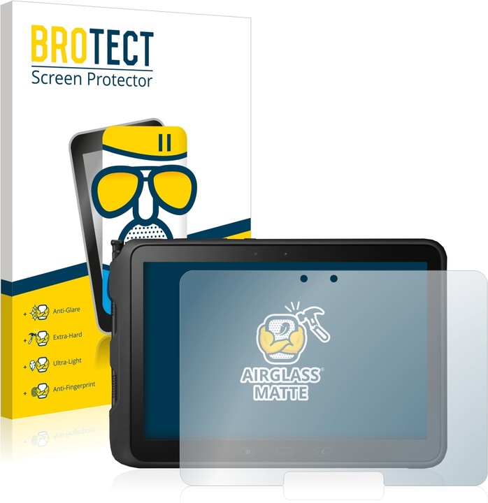 Actual product image BROTECT AirGlass Glass Matte (1 Piece, Galaxy Tab Active Pro)
