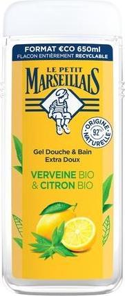 Actual product image Le Petit Marseillais Extra Soft Verbena & Organic Lemon (650 ml)