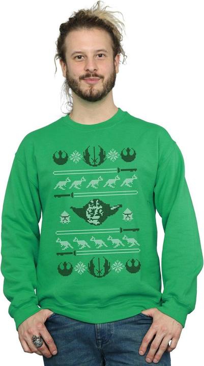 Produktbild Star Wars Yoda Christmas Tauntauns Sweatshirt (XL)