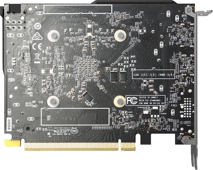 Actual product image Zotac GeForce RTX 3050 Solo (6 GB)