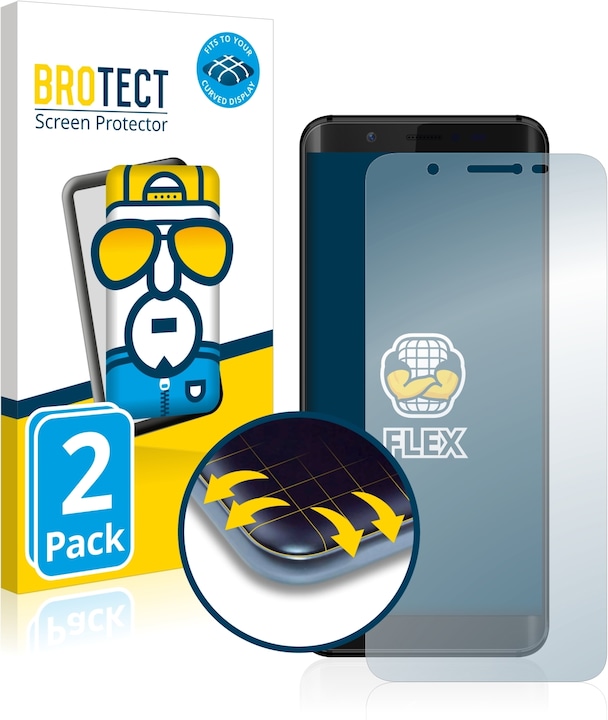 BROTECT Full-Cover Protector (2 Piece, LG X2)