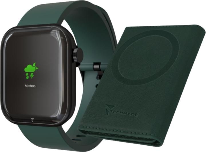 Produktbild Techmade Smartwatch Glam mit Künstlicher Intelligenz - Bundle-Pack