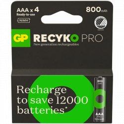 Actual product image GP Batteries ReCyko Pro (4 pcs., AAA, 800 mAh)