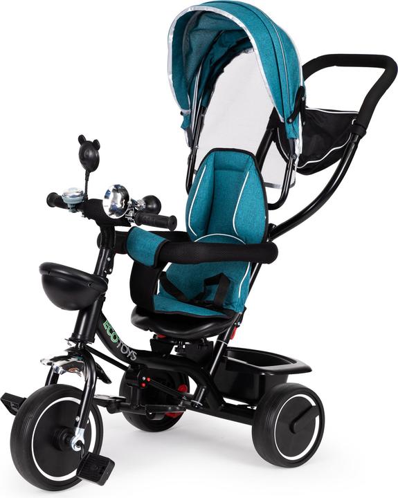 Actual product image EcoToys Tricycle, swivel seat, blue