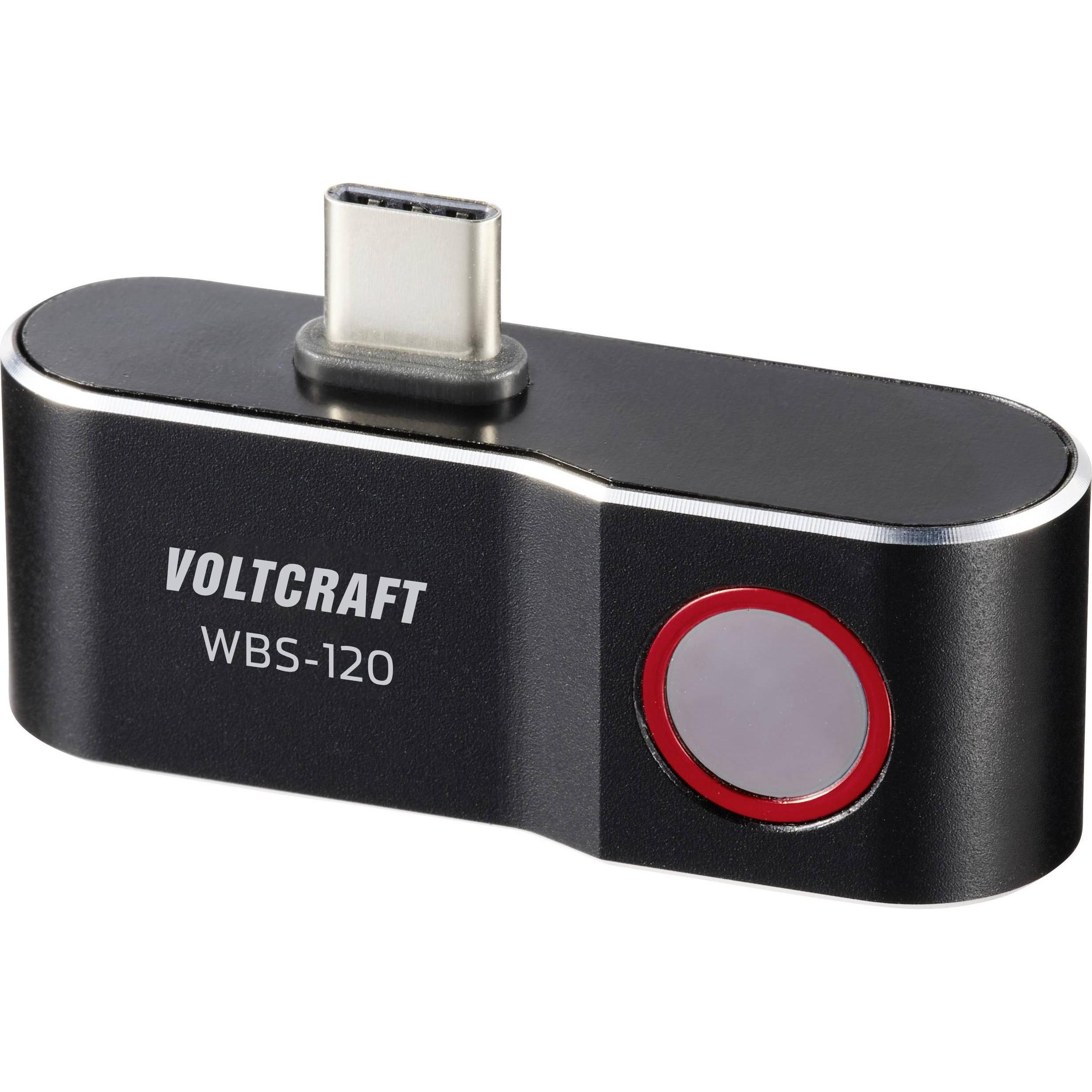 Voltcraft, Termocamera, WBS-120 Termocamera da -20 a 400°C 120 x 90 pixel 25Hz Connessione USB-C per Android