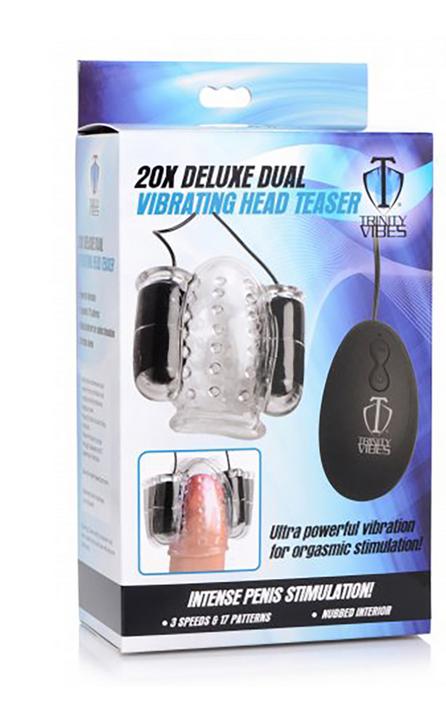 Produktbild Pipedream 20X Deluxe Dual Vibrating Head Teaser