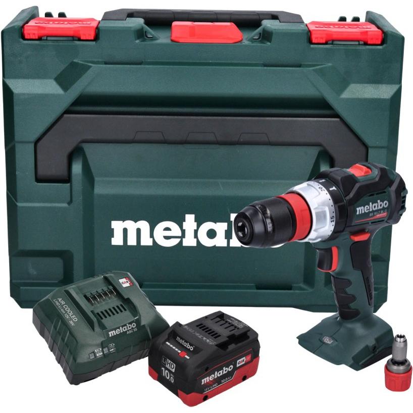 Thumbnail - Metabo, Bohrmaschine + Akkuschrauber, BS 18 LT BL Q Akku Bohrschrauber 18 V 75 Nm Brushless + 1x Akku 10,0 Ah + Ladegerä...