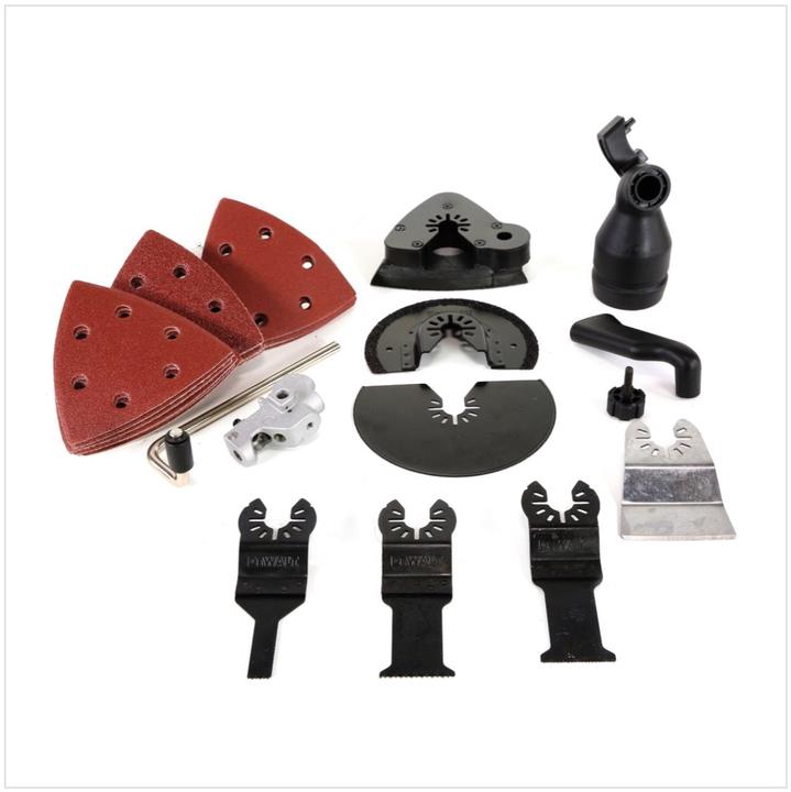 Produktbild DeWalt DCS 355 NT Akku Oszillierer 18V Brushless + 1x Akku 4,0Ah + TSTAK + 29 tlg. Zubehör - ohne La