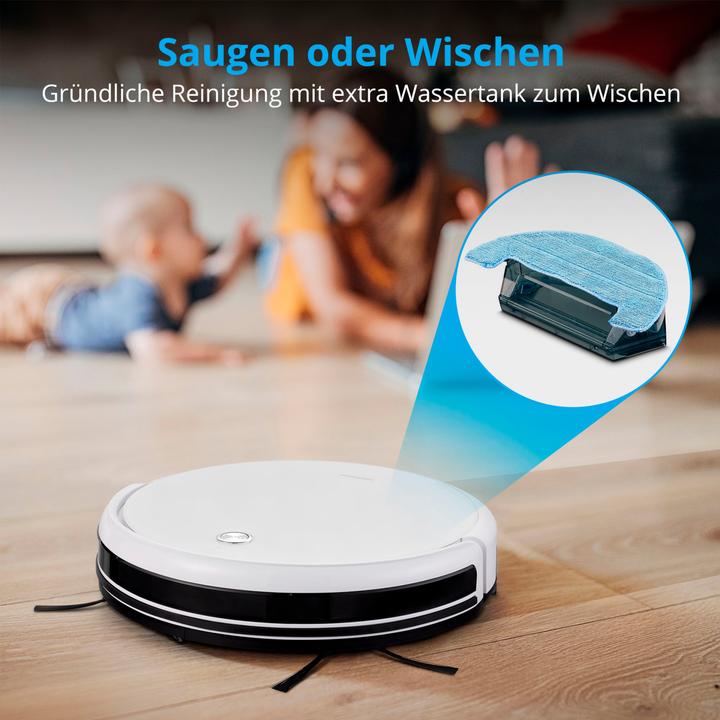 Produktbild Medion S15 SW Robot vacuum cleaner (50070905) (Saugwischroboter)