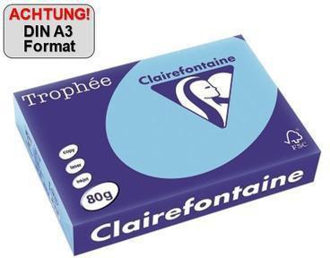 Immagine prodotto Clairefontaine Carta multifunzione Troph'e, A3, 160 g/m², blu (160 g/m², A3)