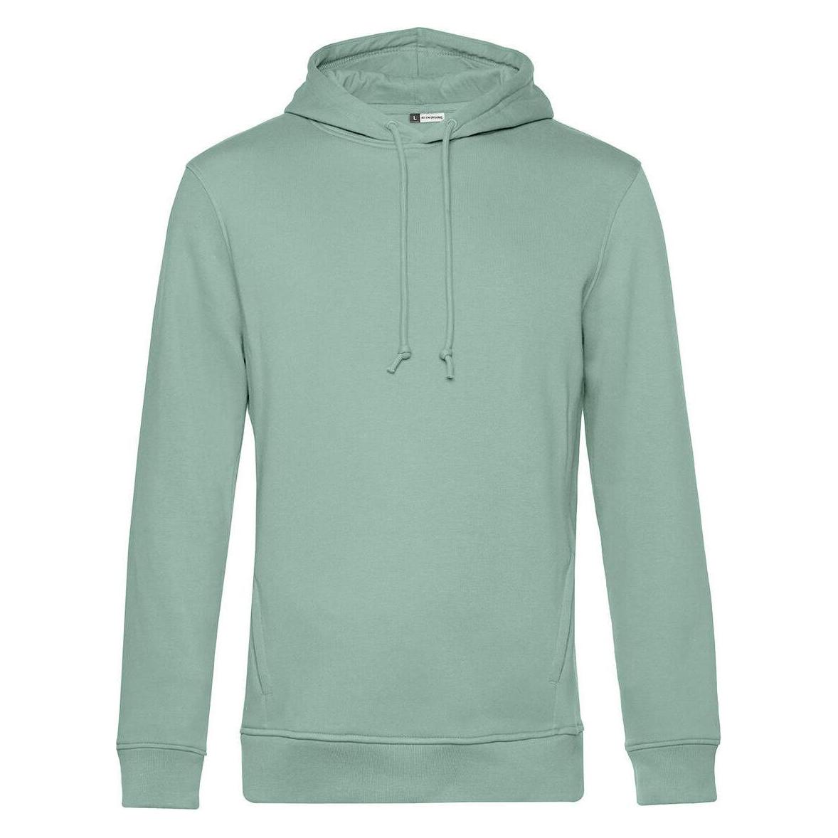 B&C, Herren, Pullover, Organic, Grau, (L)