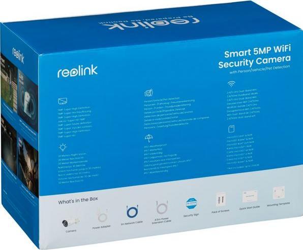 Actual product image Reolink W320-5MP (2560 x 1920 pixels)