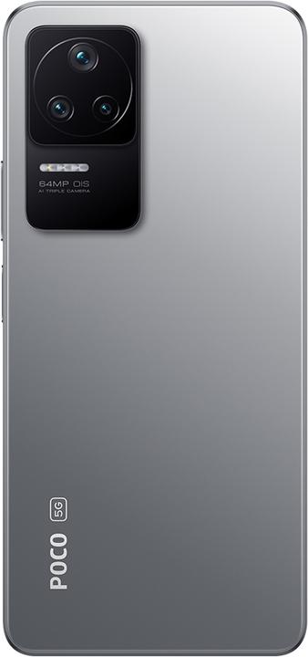 Immagine prodotto Xiaomi Poco F4 (256 GB, Argento chiaro di luna, 6.67", Doppia SIM, 5G)