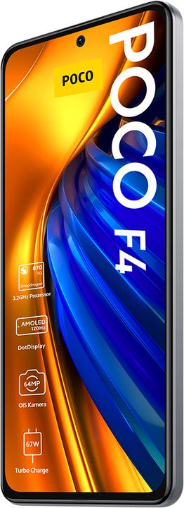 Immagine prodotto Xiaomi Poco F4 (256 GB, Argento chiaro di luna, 6.67", Doppia SIM, 5G)