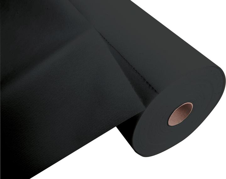 PROnappe PRO nappe Tischläufer Tête-à-tête 40 cm x 4.8 m, Schwarz (40 x 480 cm)
