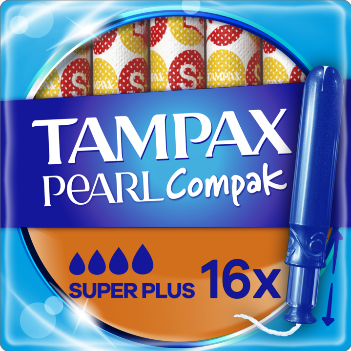 Actual product image Tampax Pearl Compak (1 x, Regular)