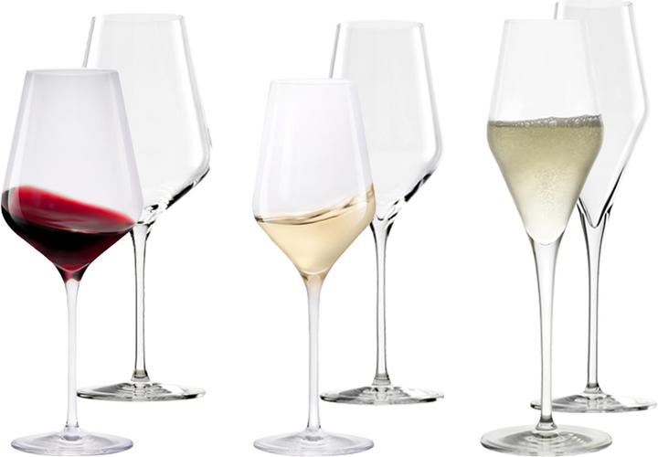 Produktbild Stölzle Wein- und Sektgläser Quatrophil (6 Gläser, Weissweingläser)