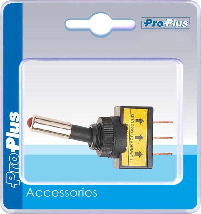 ProPlus Kippschalter LED rot 12V-max. 20A im Blister