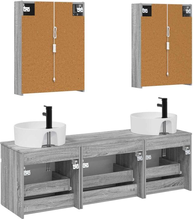 Produktbild vidaXL Badezimmerschrank-Set