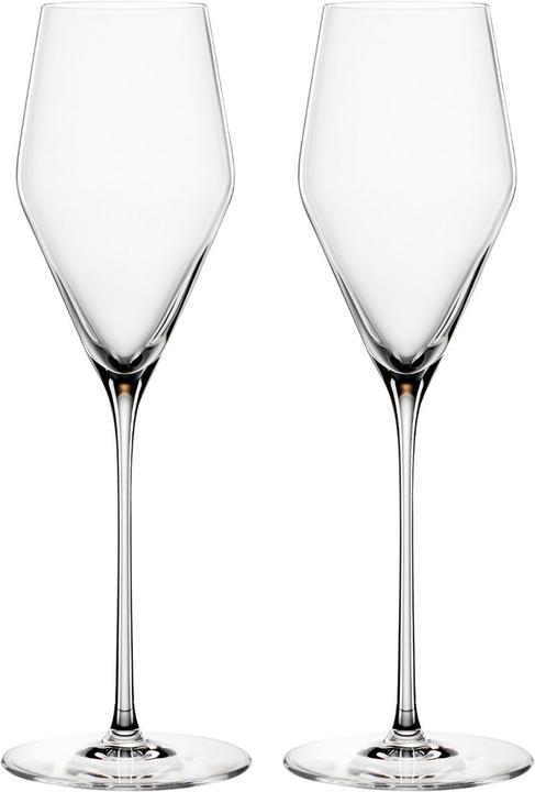 Actual product image Spiegelau Champagne glasses + polishing cloth Definition (25 cl, 2 Glasses, Champagne glasses)
