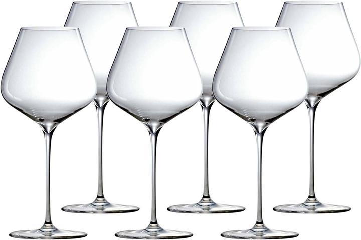 Stölzle Burgundy Goblets mouth blown Q1 (65 cl, 6 Glasses, Red wine glasses)
